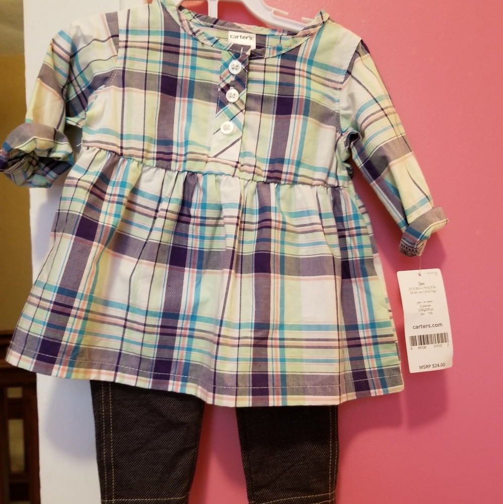 Carters girls two piece set❤